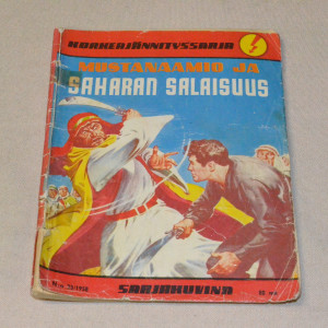 Korkeajännityssarja 23 - 1958 Mustanaamio ja Saharan salaisuus